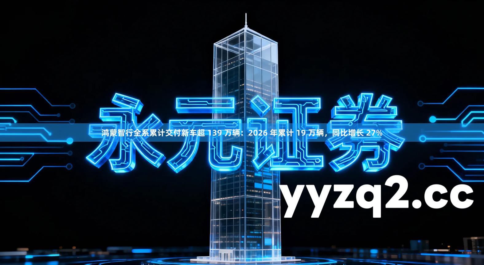 鸿蒙智行全系累计交付新车超 139 万辆：2026 年累计 19 万辆，同比增长 27%