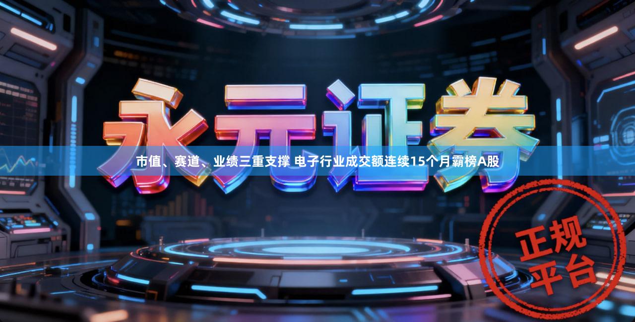 市值、赛道、业绩三重支撑 电子行业成交额连续15个月霸榜A股